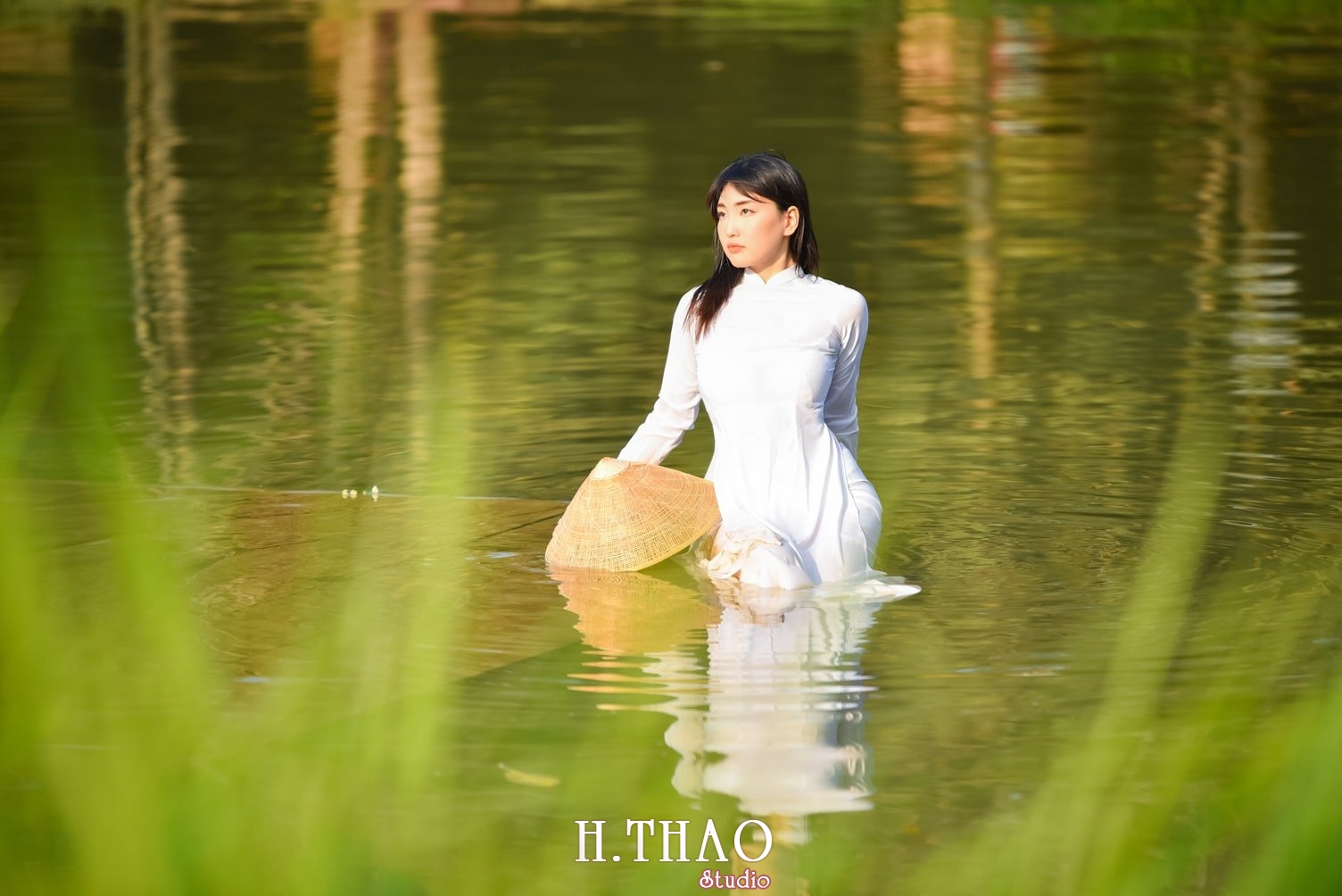 Anh ao dai 15 min - Tổng hợp album ảnh chụp áo dài ngoại cảnh tuyệt đẹp ở Tp.HCM