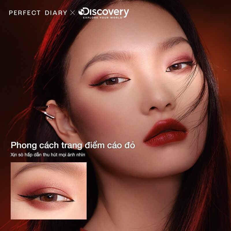 Bảng Phấn Mắt Màu Nhũ Perfect Diary (12 Màu)