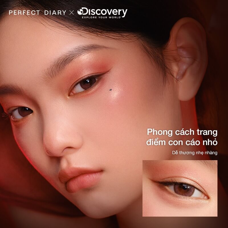 Bảng Phấn Mắt Màu Nhũ Perfect Diary (12 Màu)