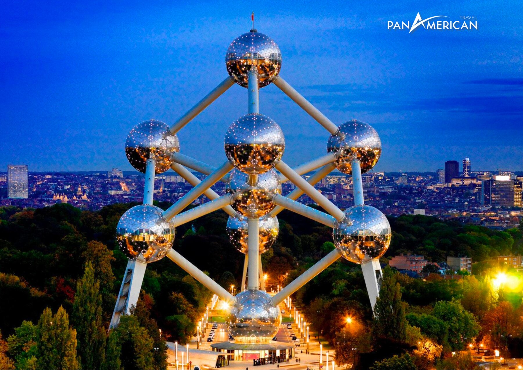 Atomium - Biểu tượng thời đại mới tại Bỉ 