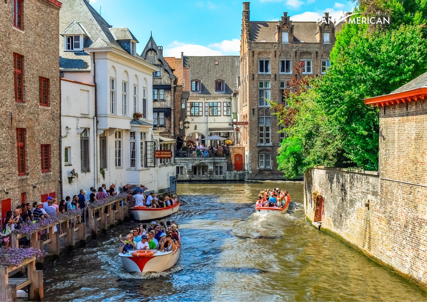 Bruges mệnh danh là "Venice của phương Bắc”.