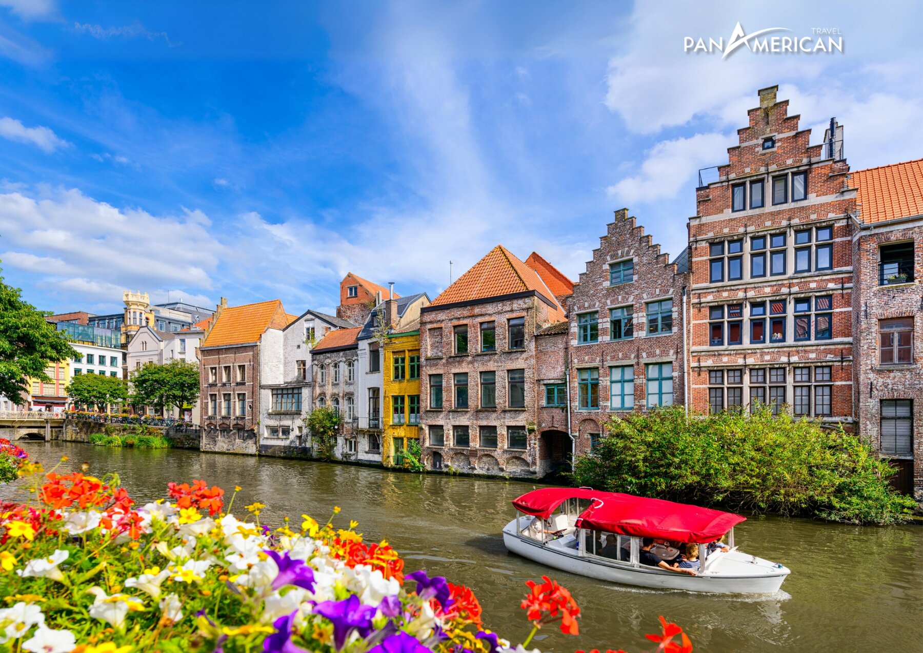 Ghent thành phố lớn thứ hai của vùng Flanders, Bỉ.