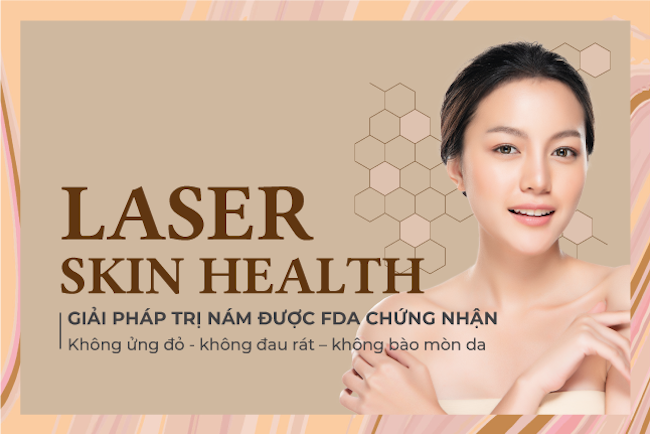 Laser Skin Health là giải pháp giúp trị hết sạm nám và mờ thâm mụn