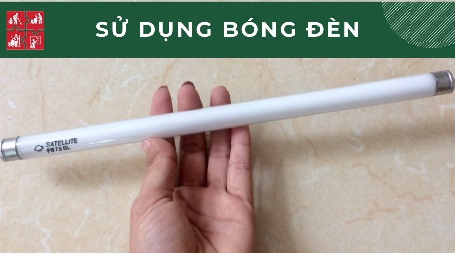 Diệt bồng hóng bằng bóng đèn