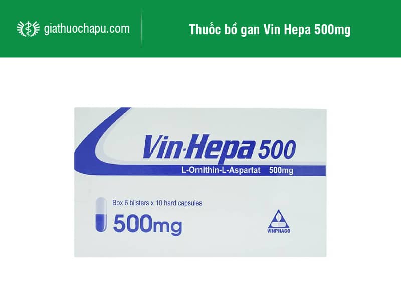 Thuốc bổ gan Vin Hepa 500mg