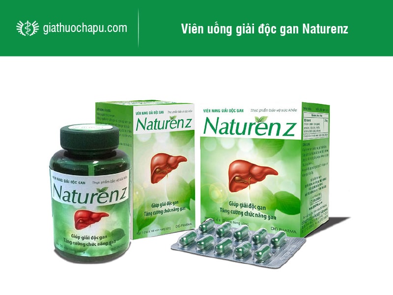 Viên uống giải độc gan Naturen z