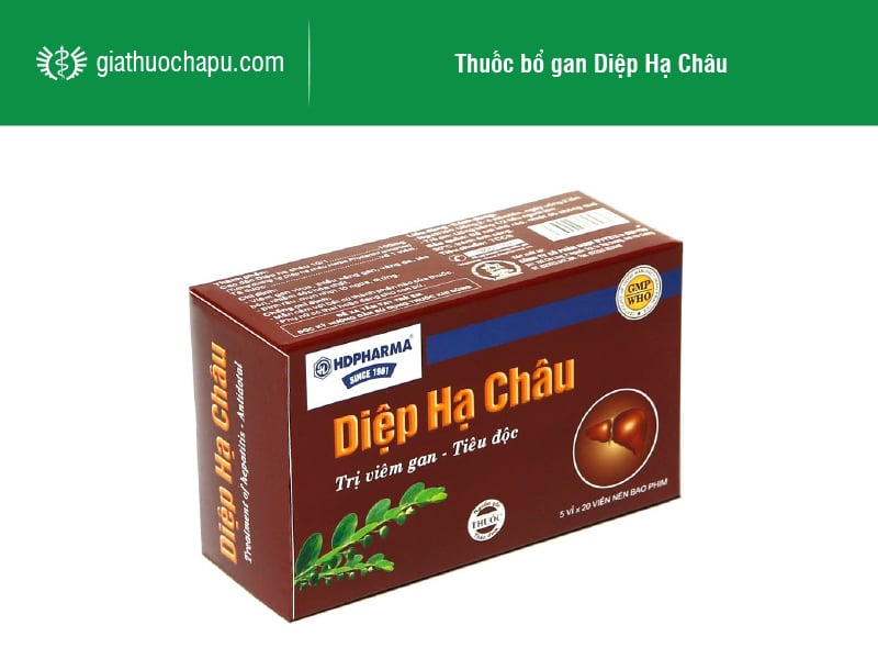 Thuốc bổ gan Diệp Hạ Châu