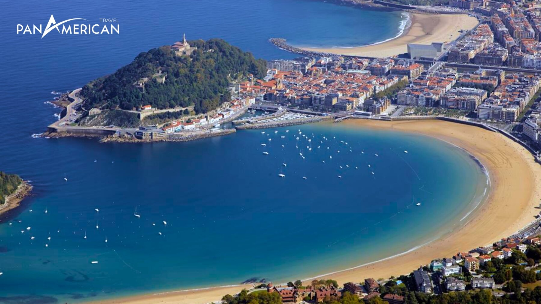 Bãi biển La Concha, San Sebastian-Donostia, Spain