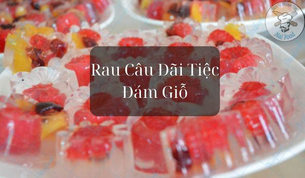 Rau câu đãi tiệc