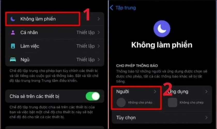 Chặn cuộc gọi ngoài danh bạ trên iPhone gọi đến lần 2