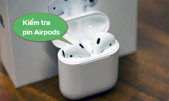 Dấu hiệu nhận biết AirPods bị chai Pin