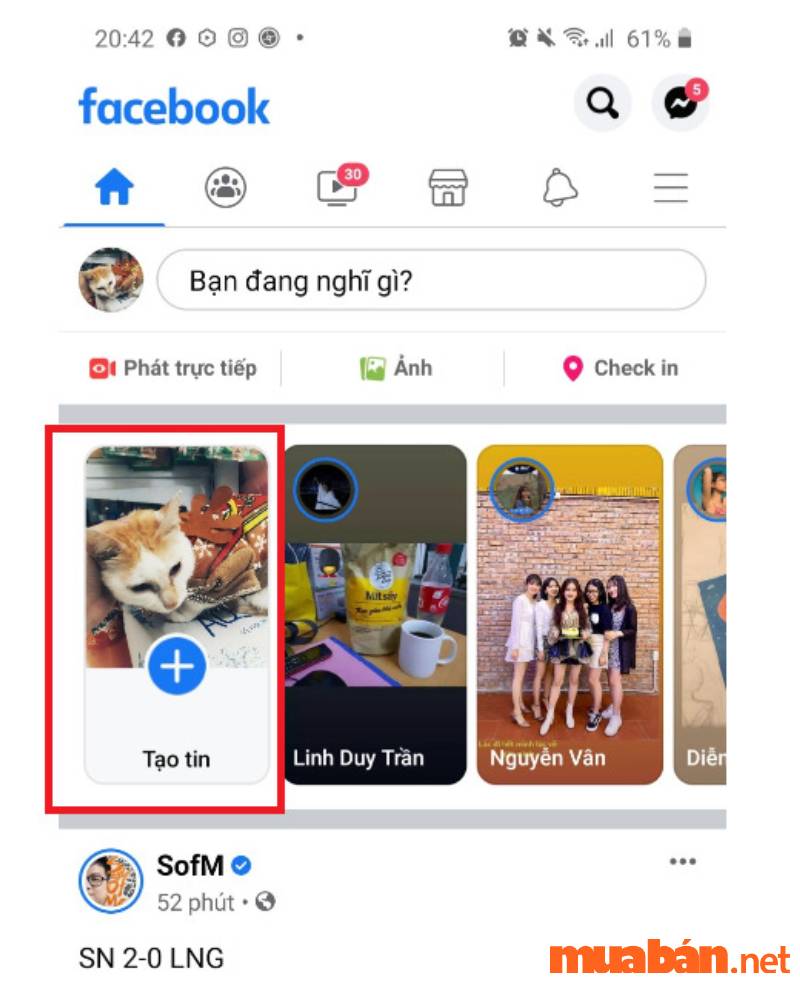 cách đăng tin trên facebook