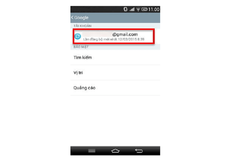 Hướng dẫn cách đăng xuất, xóa tài khoản Gmail trên điện thoại LG nhanh