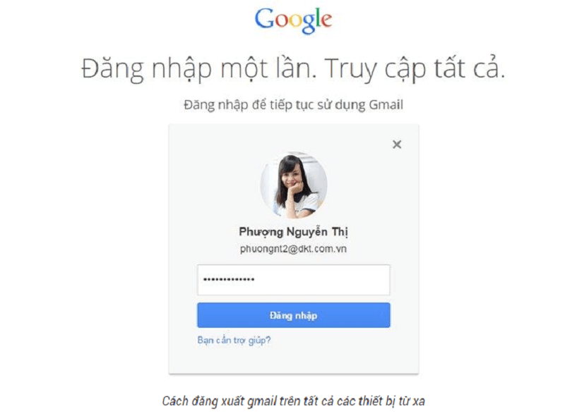 Cách thoát tài khoản gmail trên tất cả các thiết bị từ xa