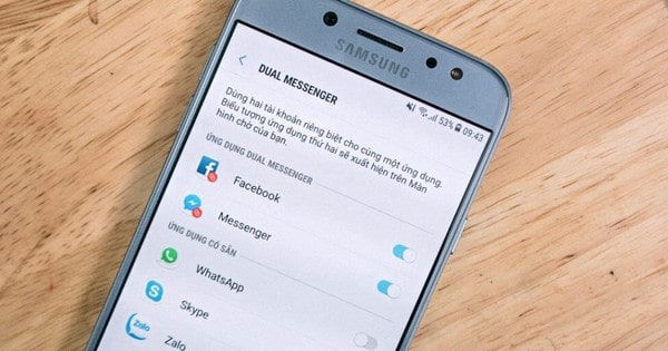 Một vài lưu ý khi sử dụng Dual Messenger