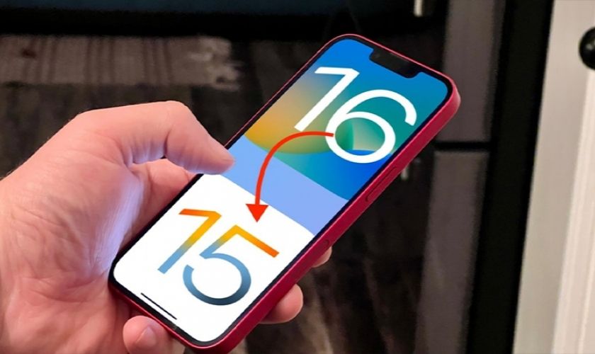 cách hạ cấp ios 16 xuống 15 có ảnh hưởng gì không?