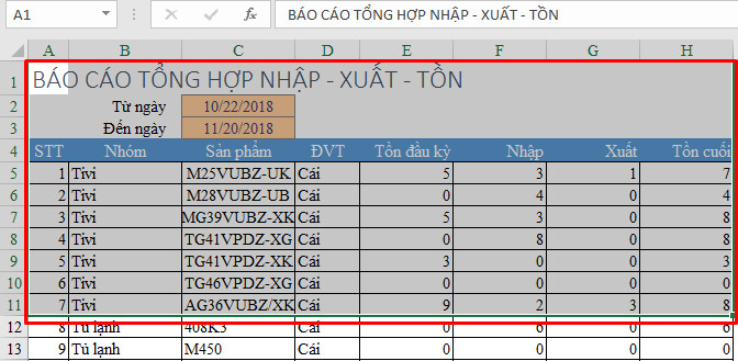 Truy cập vào menu Page Layout