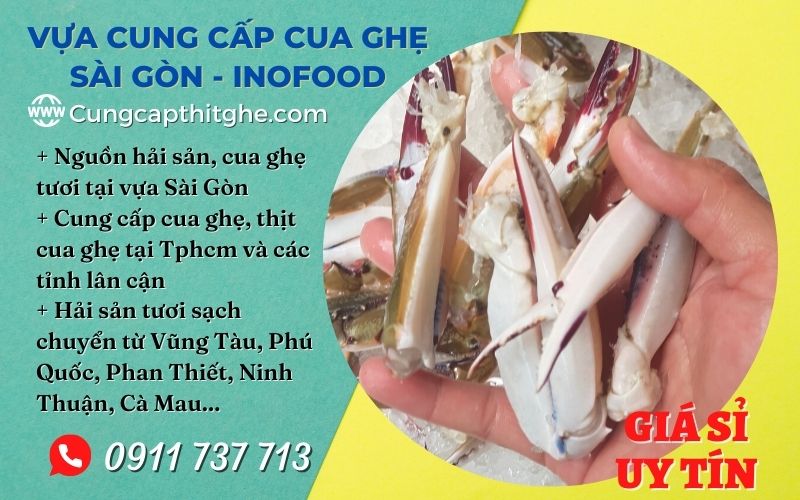 Địa chỉ mua càng ghẹ tươi ngon tại TP Hồ Chí Minh