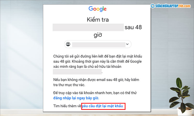 Nhấn đăng nhập lại ngay bây giờ để được hướng dẫn