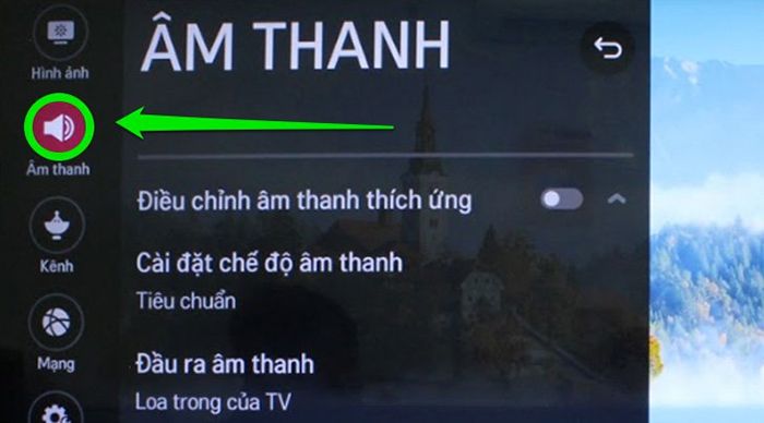 Hướng dẫn bật Bluetooth trên tivi LG âm thanh