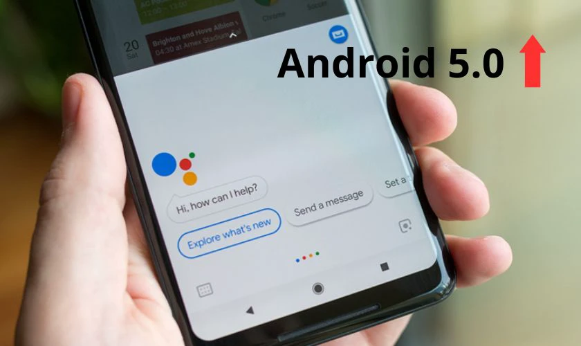 Cấu hình tối thiểu để cài đặt Ok Google trên Android