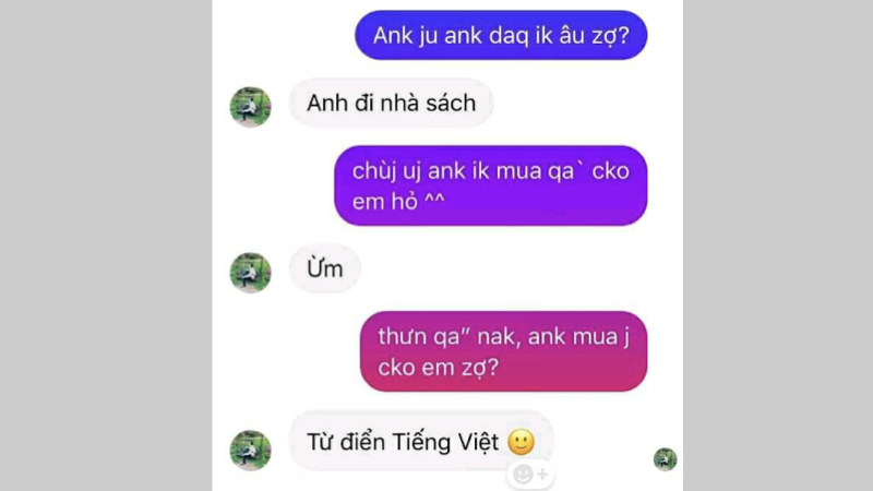 Tránh sử dụng teencode, từ viết tắt