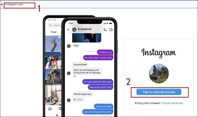 Cách liên kết Instagram với Facebook trên máy tính đơn giản