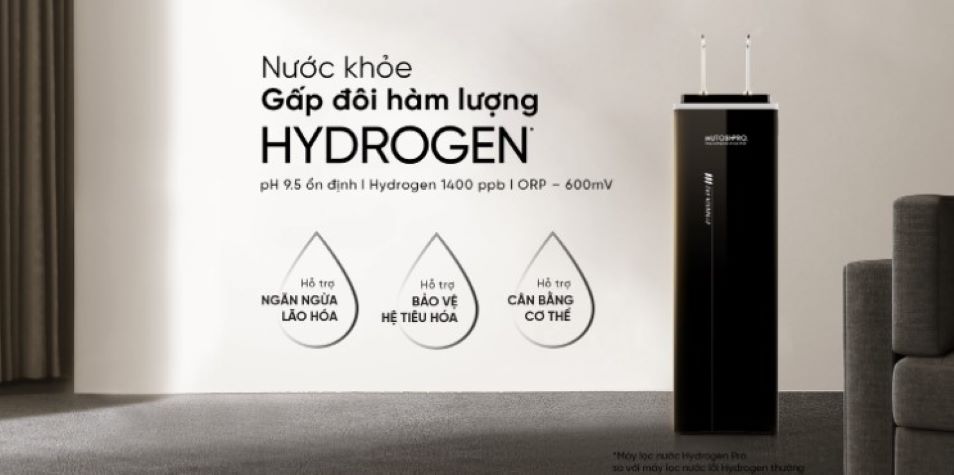 Máy lọc nước Hydrogen Mutosi