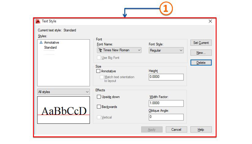 Hướng dẫn cách viết chữ trong autocad