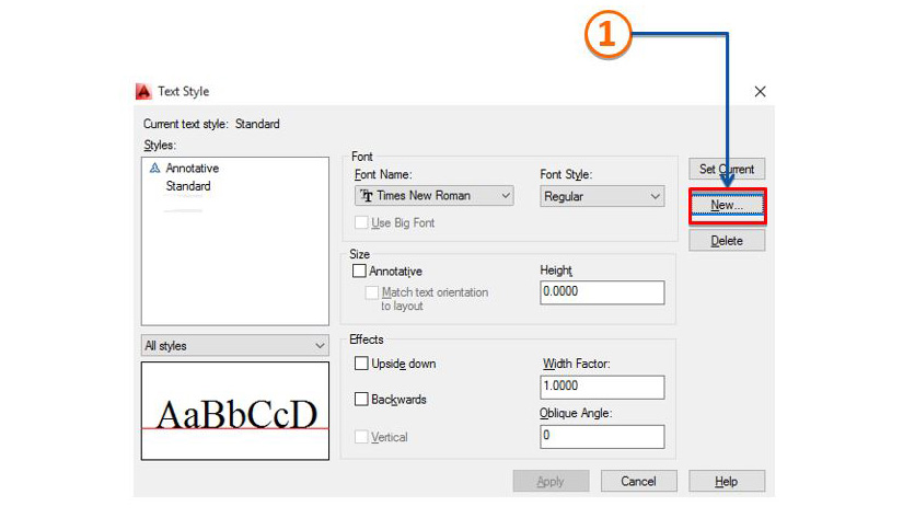 Hướng dẫn cách viết chữ trong autocad