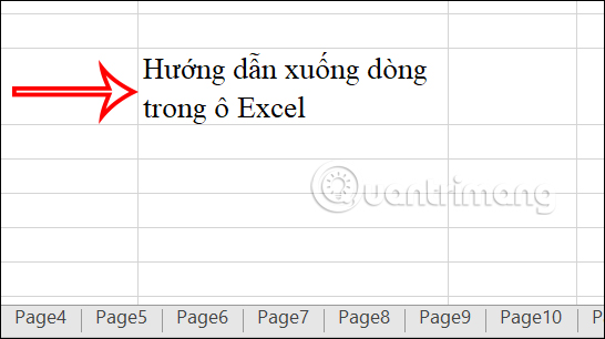 Công thức xuống dòng trong Excel để nối chuỗi