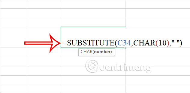 Xuống dòng trong Excel để nối chuỗi