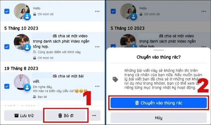 Cách xóa tất cả bài đăng trên Facebook cá nhân