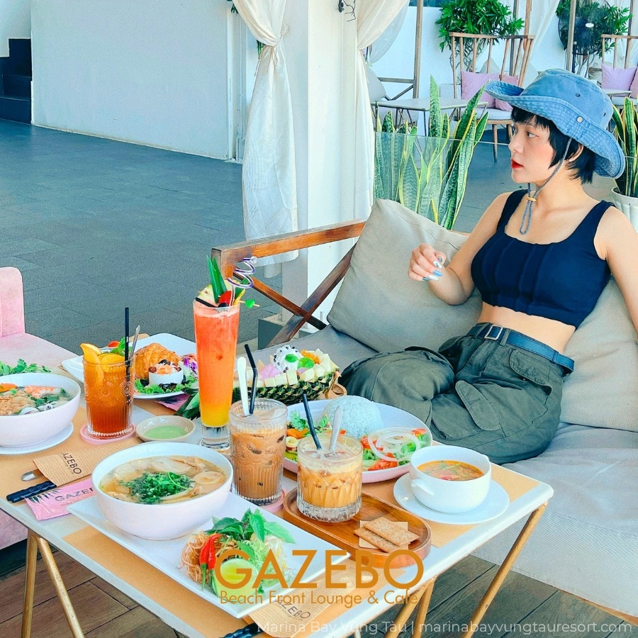 Gazebo Beach Front Lounge & Cafe - Quán Cafe Đẹp Ở Vũng Tàu