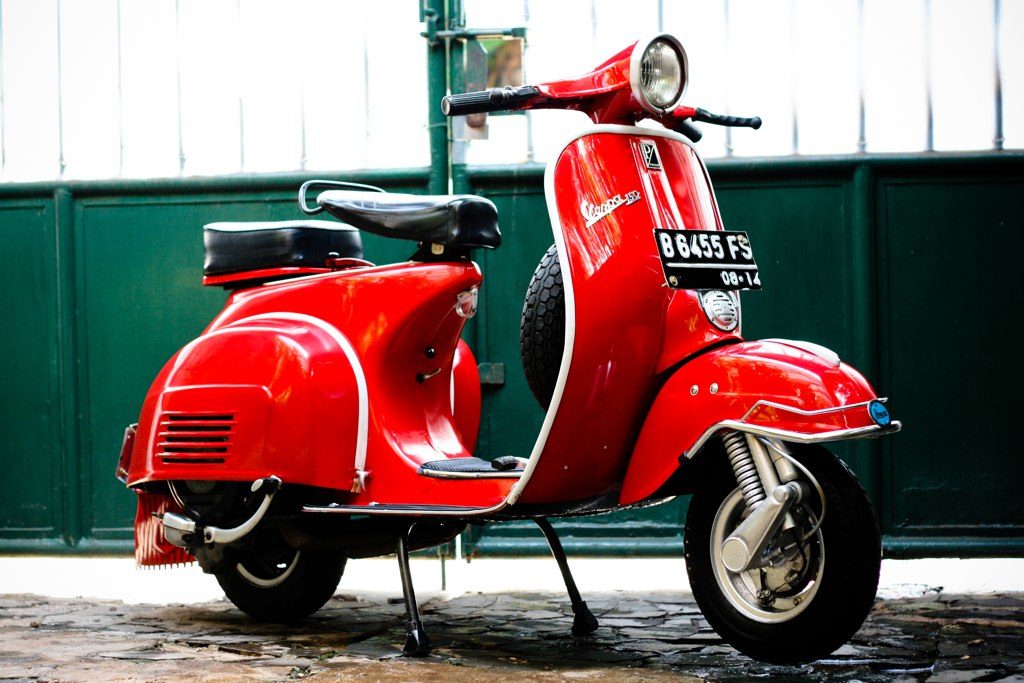 Mẫu xe Vespa Sprint cổ