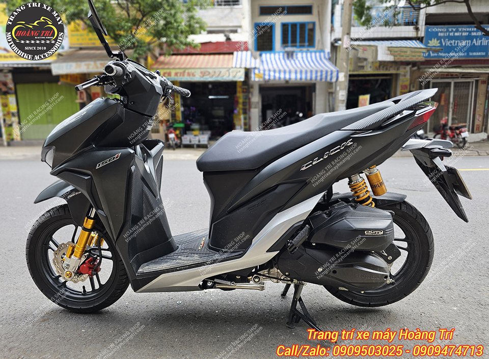 Tổng thể xe Vario 2023 với lần đầu tiên ghé shop