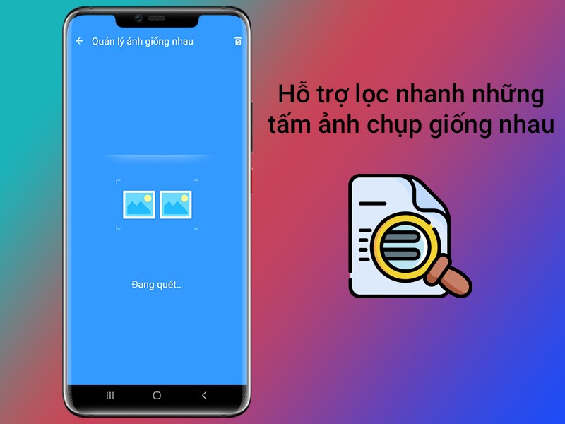 Hỗ trợ lọc nhanh những tấm ảnh chụp giống nhau