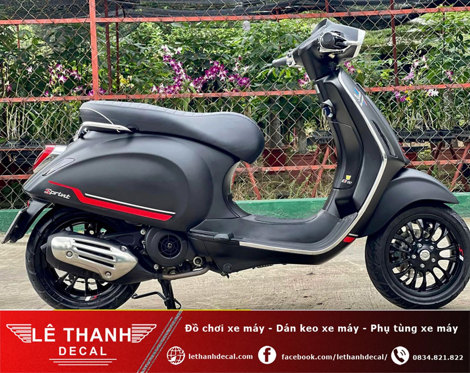 30+ mẫu dán xe Vespa đẹp nghệ thuật 2023