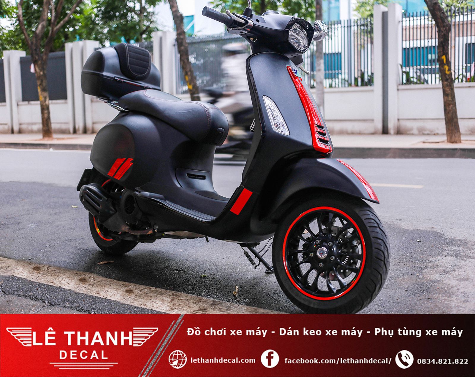 30+ mẫu dán xe Vespa đẹp nghệ thuật 2023