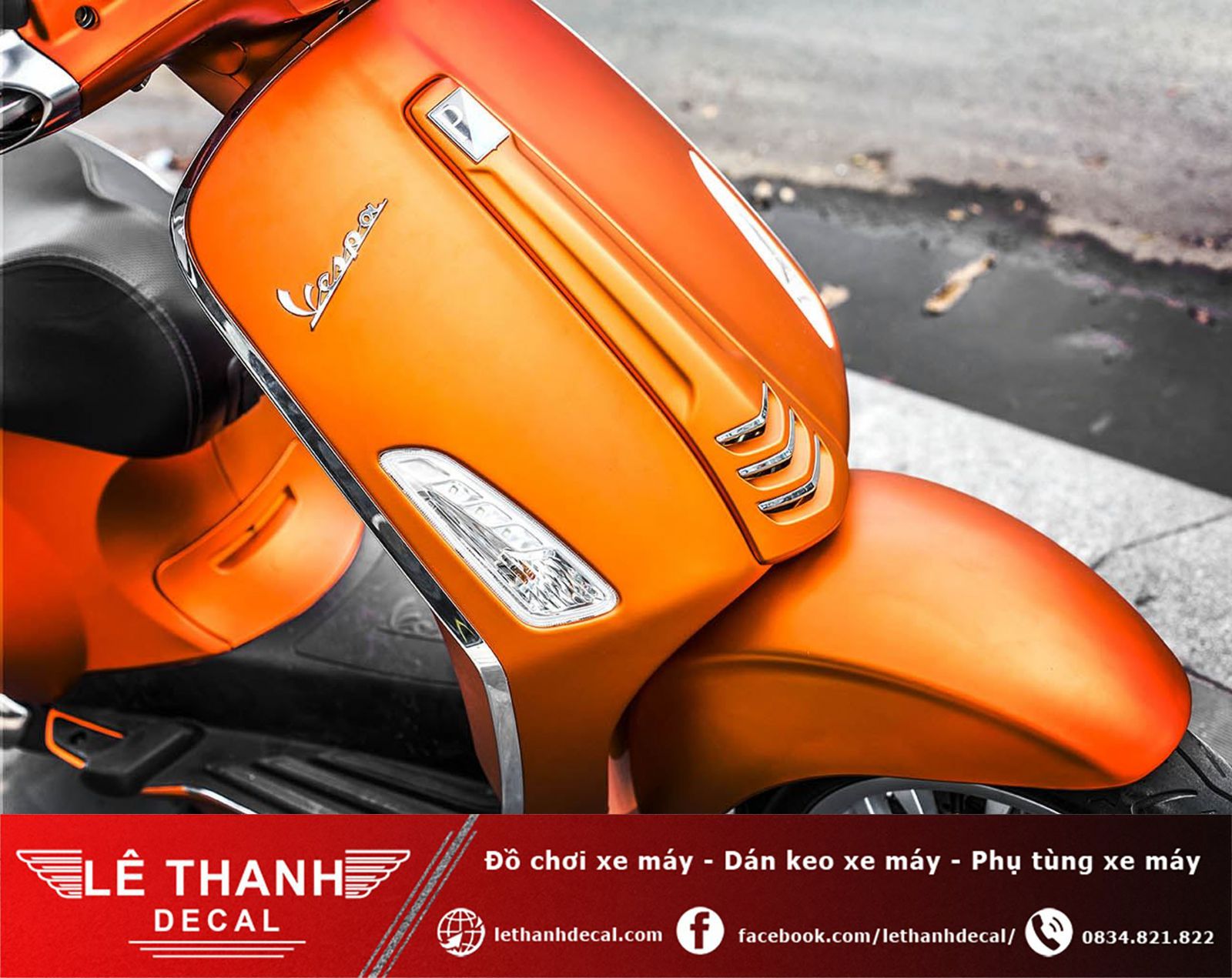 Dán xe Vespa : TOP 10+ mẫu dán xe Vespa sành điệu nhất