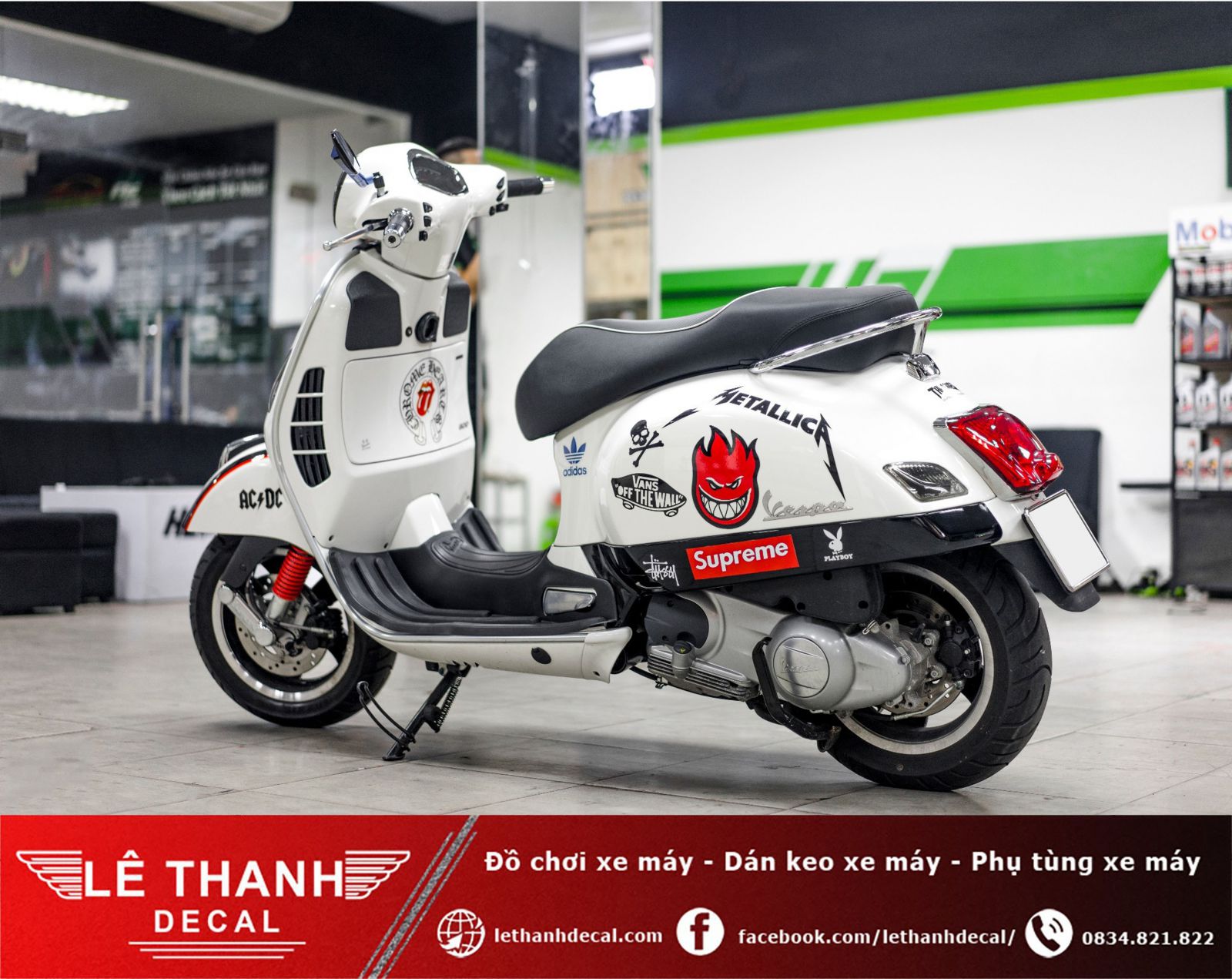 Dán xe Vespa : TOP 10+ mẫu dán xe Vespa sành điệu nhất