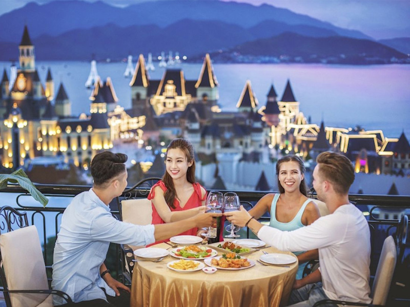 Nhà hàng sang trọng tại Vinpearl Land Nha Trang