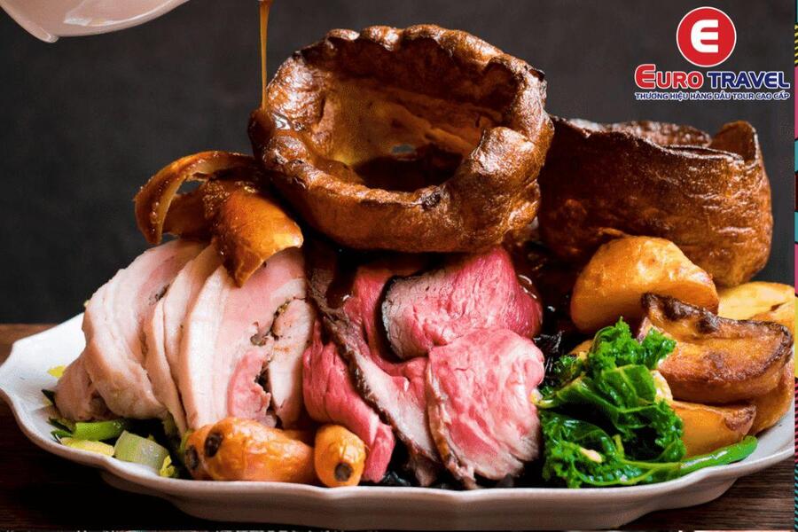 Sunday Roast món ăn Châu Âu truyền thống và phổ biến của ẩm thực Anh