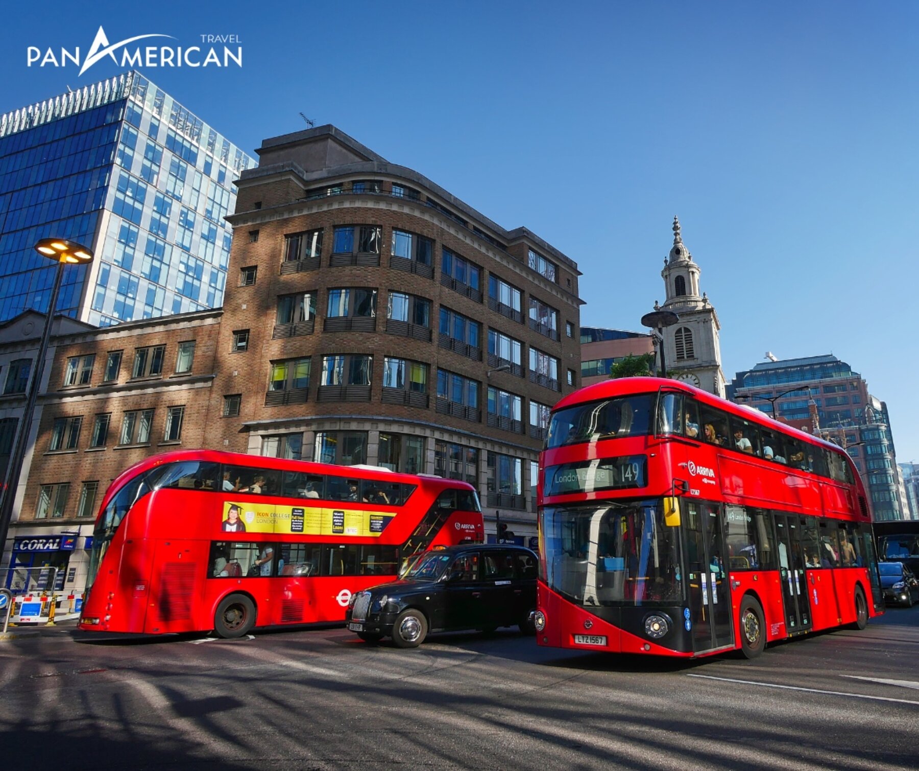 Xe bus đỏ 2 tầng quen thuộc ở London