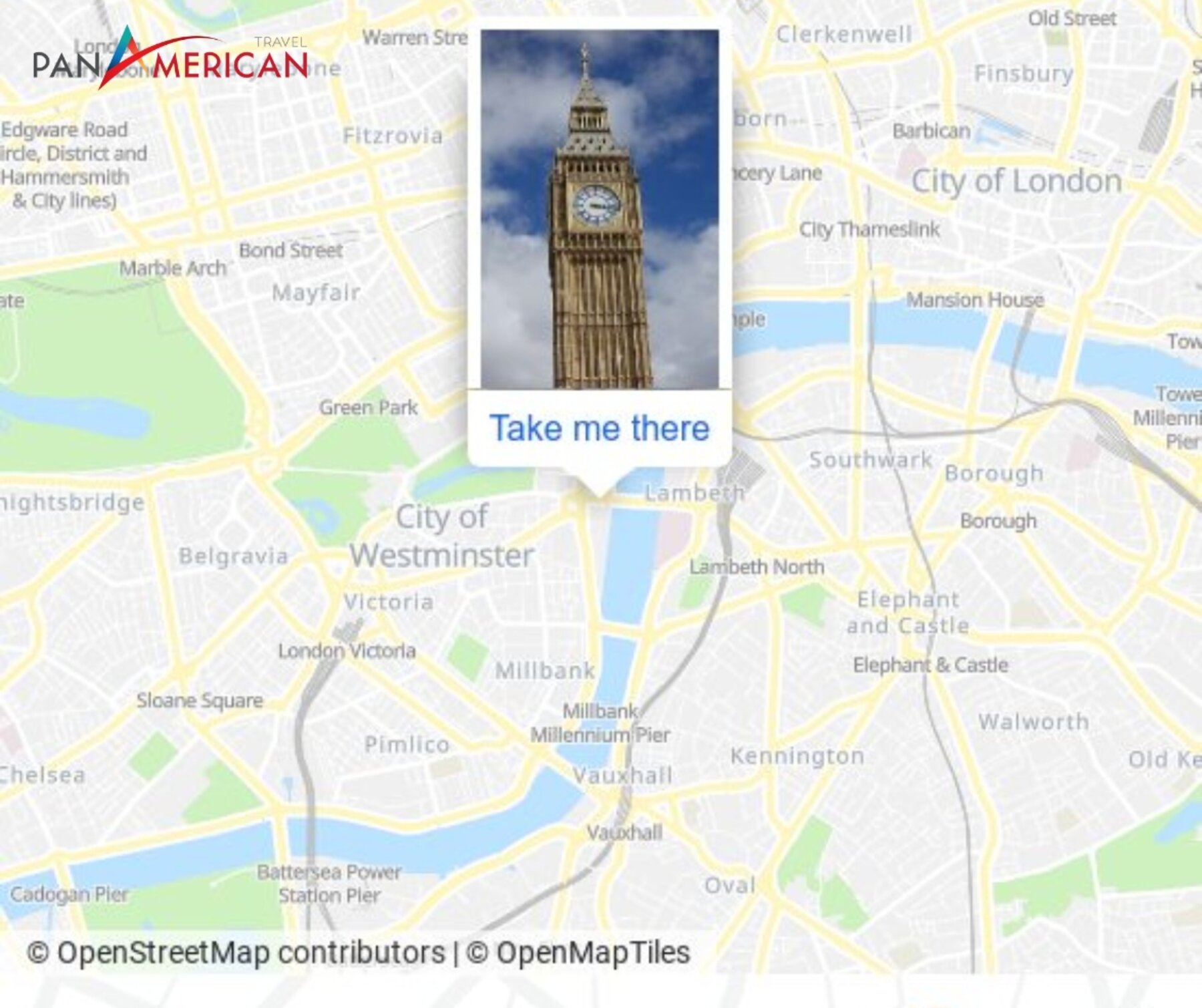 Tháp đồng hồ Big Ben nằm ở trung tâm London