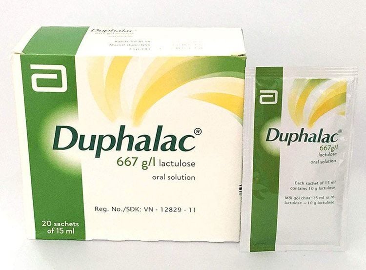 Thuốc duphalac là một dạng dịch có thành phần hoạt chất là lactulose