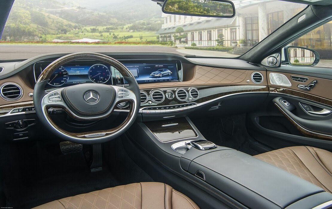 Nội thất Mercedes Maybach S400