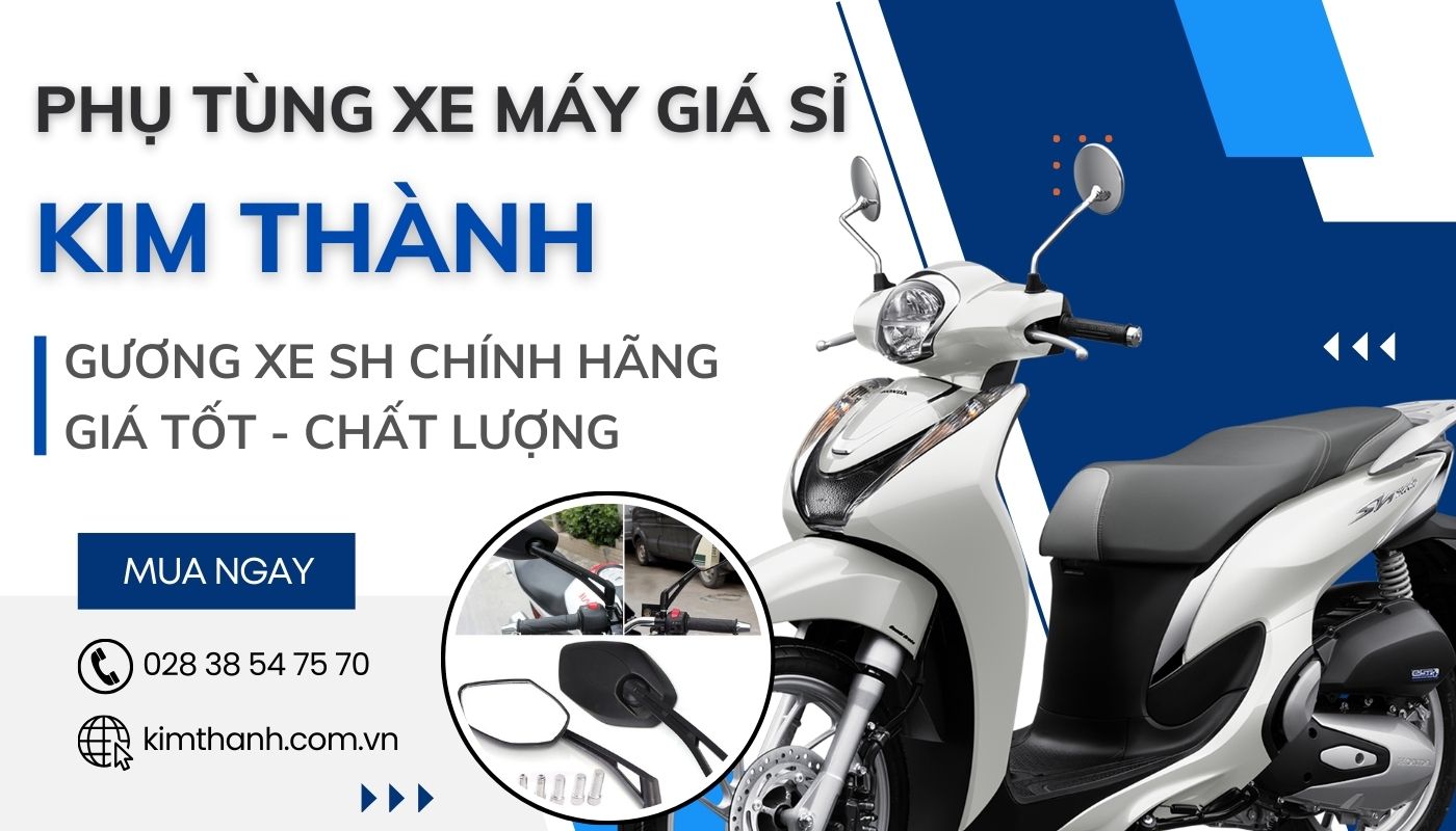 Mua gương xe SH Mode, 125i, 300i chính hãng ở đâu giá tốt?