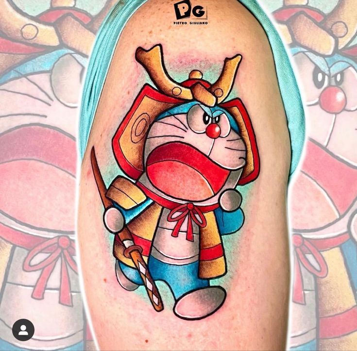 ý tưởng tattoo doraemon cực chất