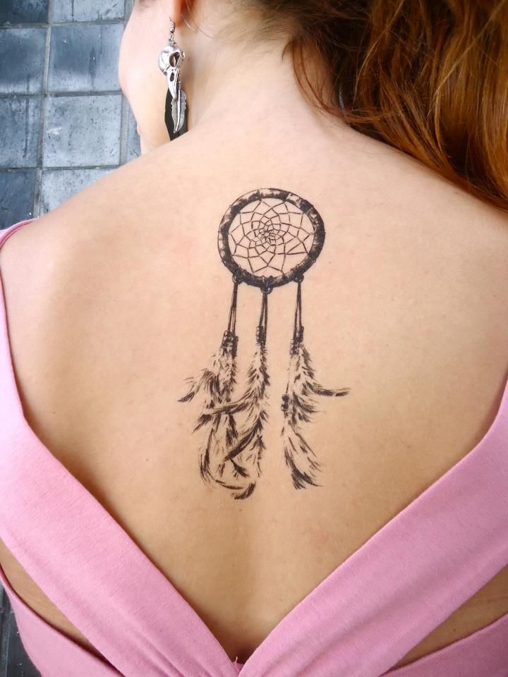 nét đẹp nhẹ nhàng của hình xăm dreamcatcher